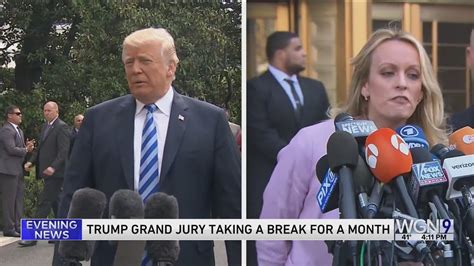 Trump grand jury poised to take pre-planned break from case